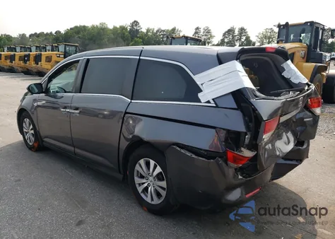 2016 Honda Odyssey Se from USA, damaged, VIN 5FNRL5H39GB041037
